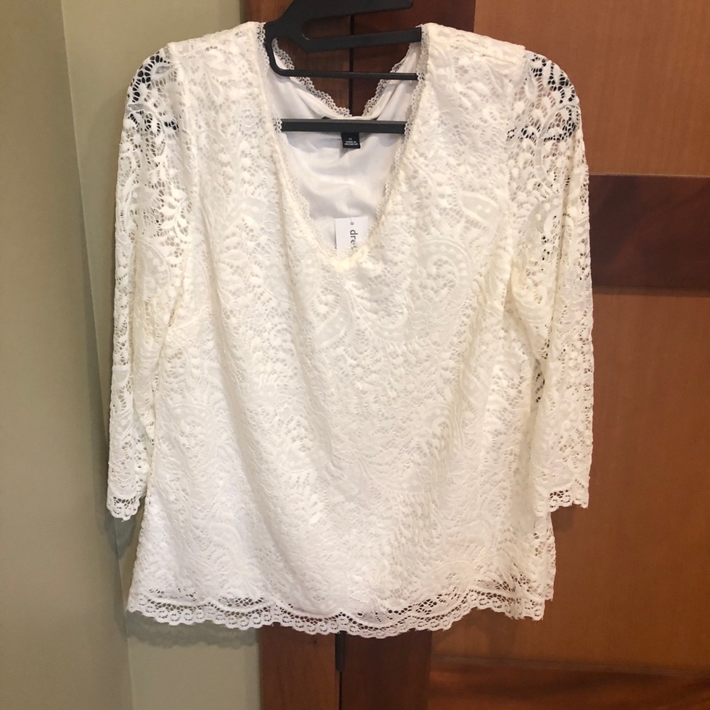 BNWT lace blouse